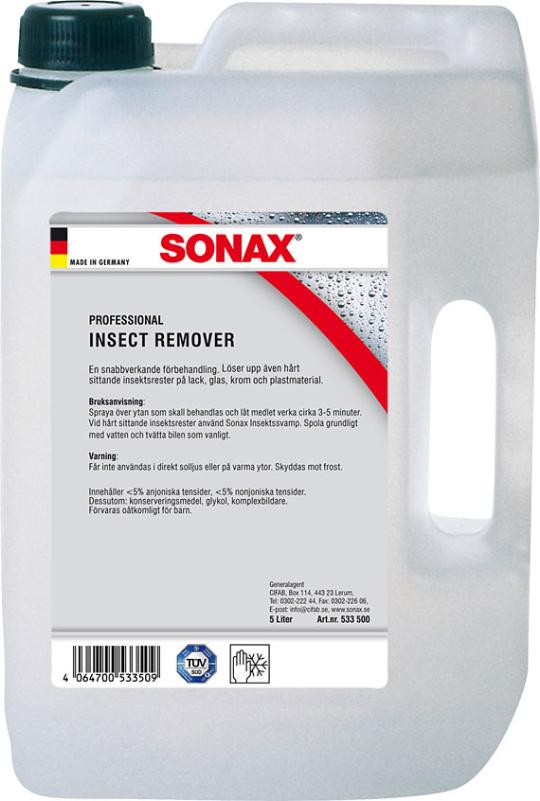 Sonax Proline Insektsfjerner 5L