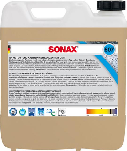 Sonax Motor & Kaldrens - 10L